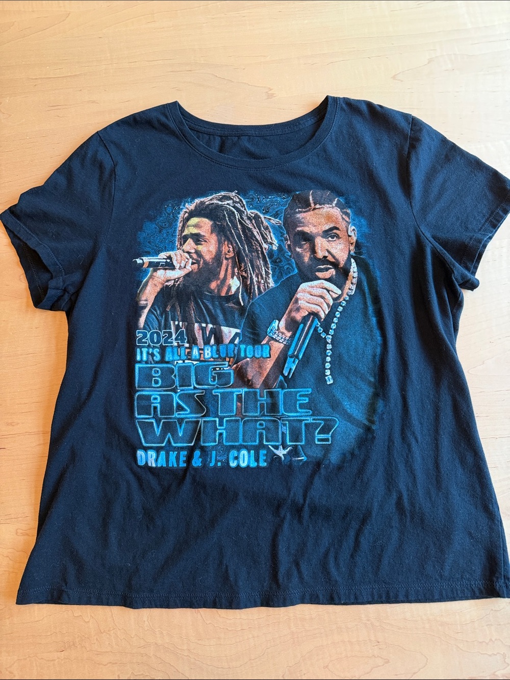 DRAKE & J.COLE 2024 It’s All Blur Tour T-Shirt